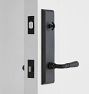 Putman Beaded Lever / Lever Exterior Door Hardware Tube Latch Set