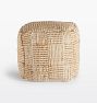 Interlaced Woven Pouf