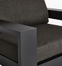 Polson Metal Outdoor Lounge Chair