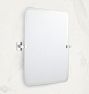 Yaquina Frameless Rounded Rectangle Pivot Mirror