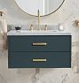 Geneva 27&quot; Wall Mount Primed Powder Vanity