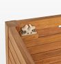 Yarrow 48&quot; Outdoor Teak Storage Trunk