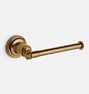 Rigdon Toilet Paper Holder, Heritage Brass