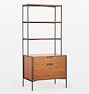 KIT Burton 2-Drawer Storage Tower with Shelves