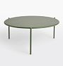 Open Box: Aria Outdoor Coffee Table, Small 24" Dia. - Mint Green