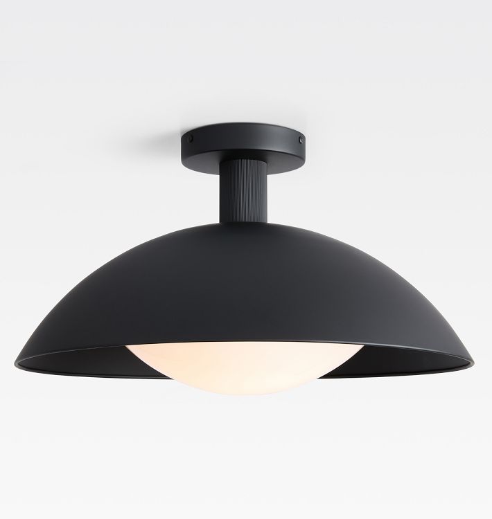 Ivon Flush Mount , 18" - Black Oxide Stainless Steel