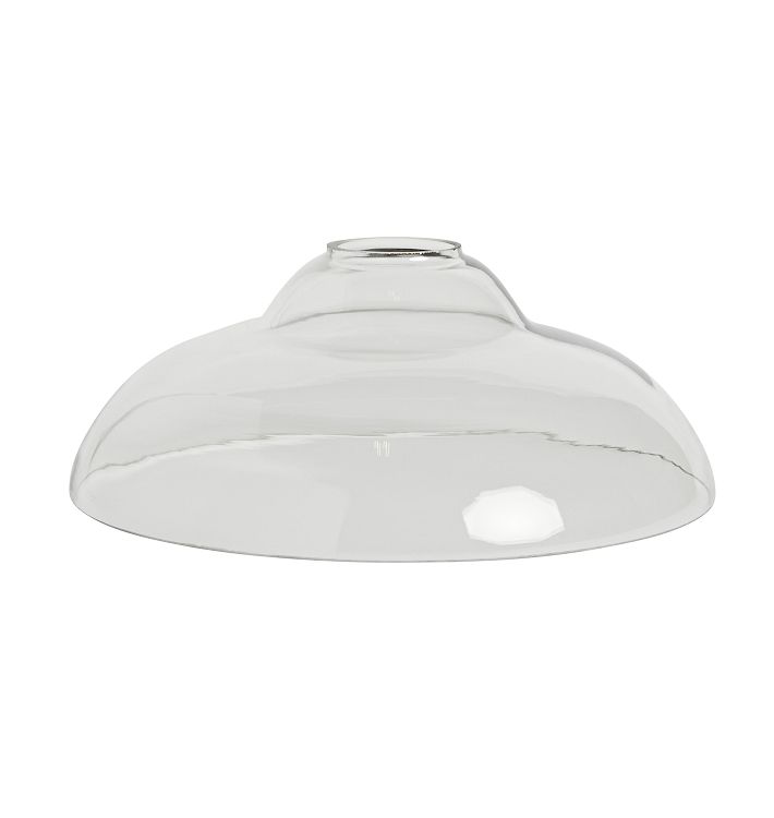 11-7/8" Deep Dome Shade - Clear