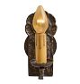 Pair of Classical Revival Candle Iron Wall Sconces