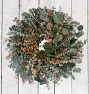 Turmeric Eucalyptus Dried Wreath