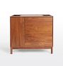 Warrenton Walnut Single Vanity - Undrilled and No Marble