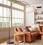 Conical Overarching Floor Lamp with Shade