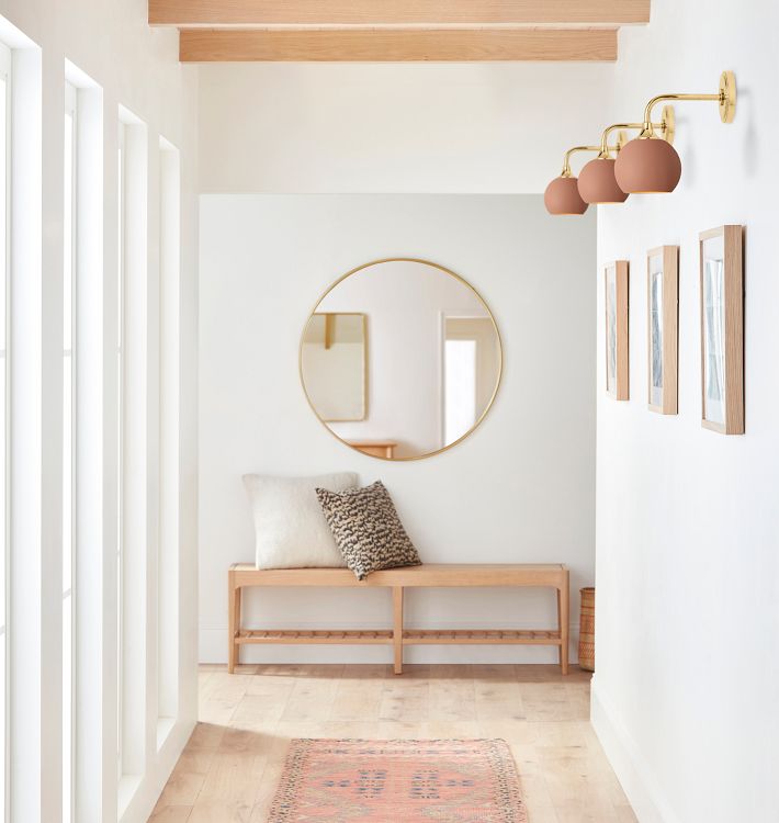 Poplar Sconce, Painted Metal Shades | Rejuvenation