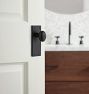 Tabor Oval Knob Tube Latch Interior Door Set