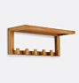 Teak Hook Rack
