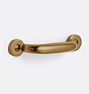 Massey Drawer Pull, 3" - Heritage Brass