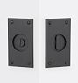 Tabor Pocket Door Set, Privacy - Oil-Rubbed Bronze