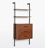 Holgate 72" Modular Closet - 2 Shelves - 1 Drawer - Oil-Rubbed Bronze