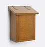 Tall Classic Locking Mailbox - Warm Brass