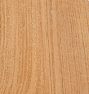 Natural Teak Wood Swatch