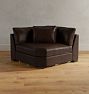 Wrenton Leather Wedge Corner Sectional Component, Classic - Hollis Cocoa
