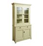 Vintage Cabinet Traditional Dining 2 Piece Glass Upper Doors