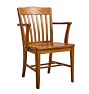 Vintage Chair Dining Oak Banker Style