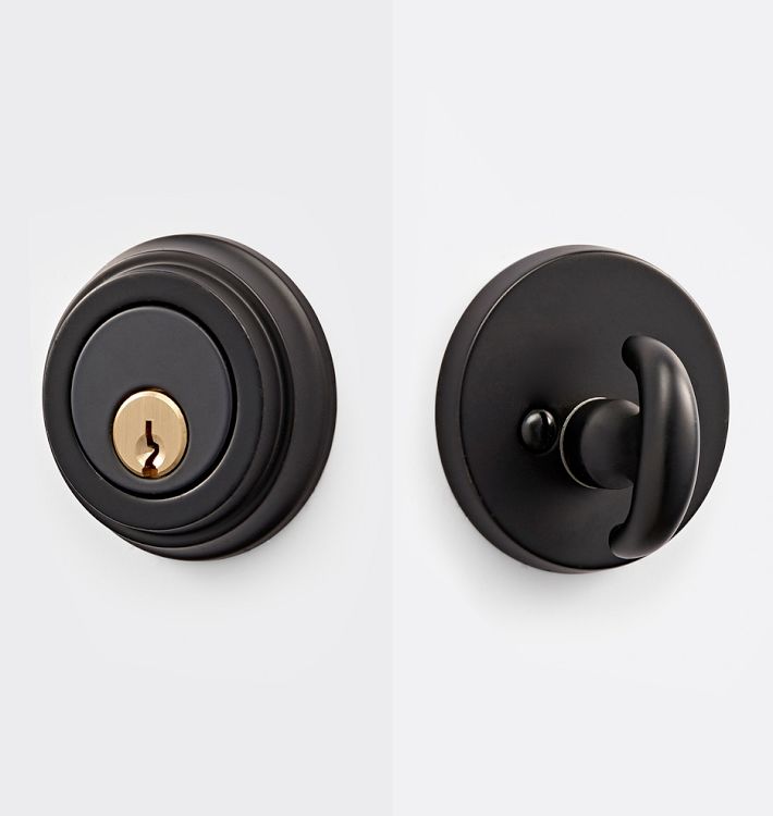 Edwards Single Cylinder Deadbolt, OB 2.375