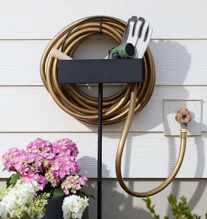 Post Porch Sunny Hose Holder Rejuvenation