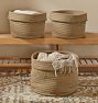 Woven Indoor/Outdoor Sunbrella Baskets