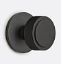 Trask Interior Door Set Round Plate with Trask Knob, Passage - Oil-Rubbed Bronze