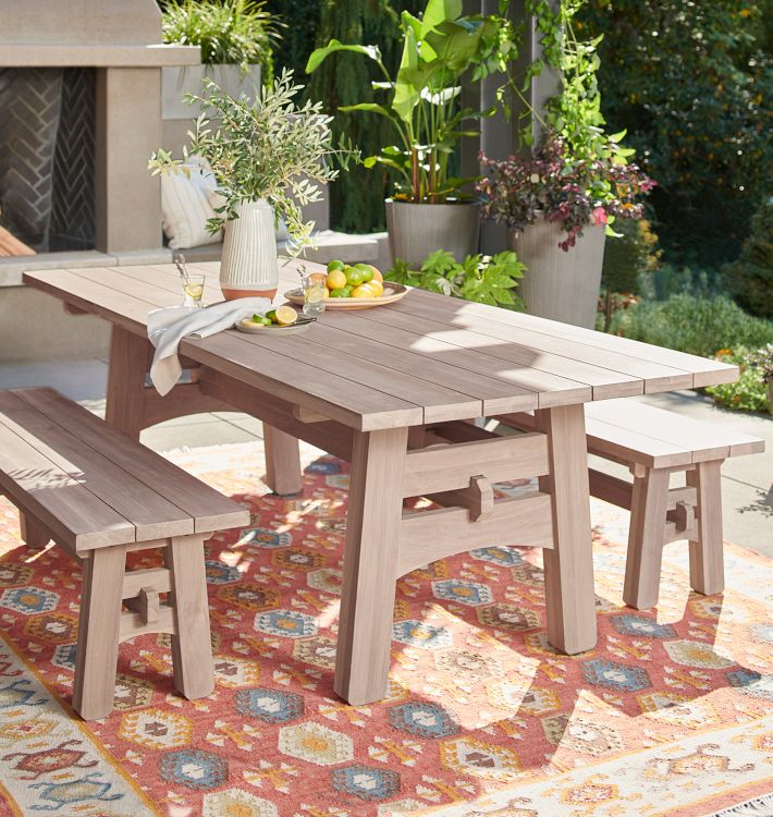 Ronde Outdoor Teak Dining Collection