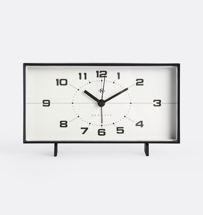 Wideboy Table Clock - Cream Dial
