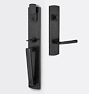 Bayler D-Handle Exterior Doorset, 2.38 Backset - Left-Handed - Charcoal Bronze
