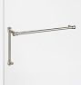 Rigdon 8" Shower Door Pull And Towel Bar