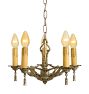 Vintage Classical Revival 5-Light Candle Chandelier