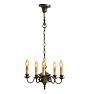 Chandelier colonial revival 5 light