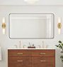 Bentwood Rounded Double Vanity Mirror