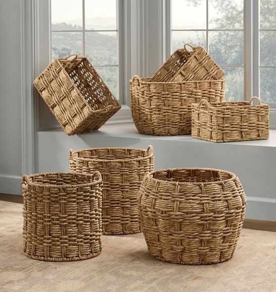 Sienna Wicker Baskets | Rejuvenation