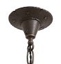 Fantastic Vintage Romance Revival Candlelight Pendant with Hammered Texture