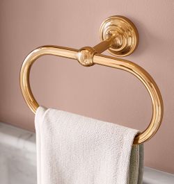DLL Oil Rubbed Bronze Bathroom Accessory Set – Towel Bar & Shelf, Contemporary