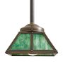 Rose City Pendant with Vintage Arts &amp; Crafts Shade