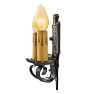 Vintage 2-Light Romance Revival Candle Sconce