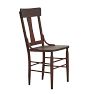 Vintage Traditional Set of 4 Wood Chairs