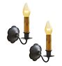 Vintage Pair of Colonial Revival Candle Sconces