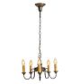 Vintage Classical Revival 5-Light Candle Chandelier