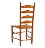 Vintage Traditional Wood Chair with Stringed Seat
