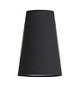 Ansel Fabric Shade, Black, 5.5"