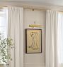 Custom Belgian Linen Sheer Curtains
