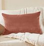 Italian Velvet Pillow Cover, Blush Velvet  - 16" x 26"