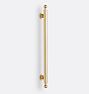 Naomi Appliance Pull, 12" - Unlacquered Brass